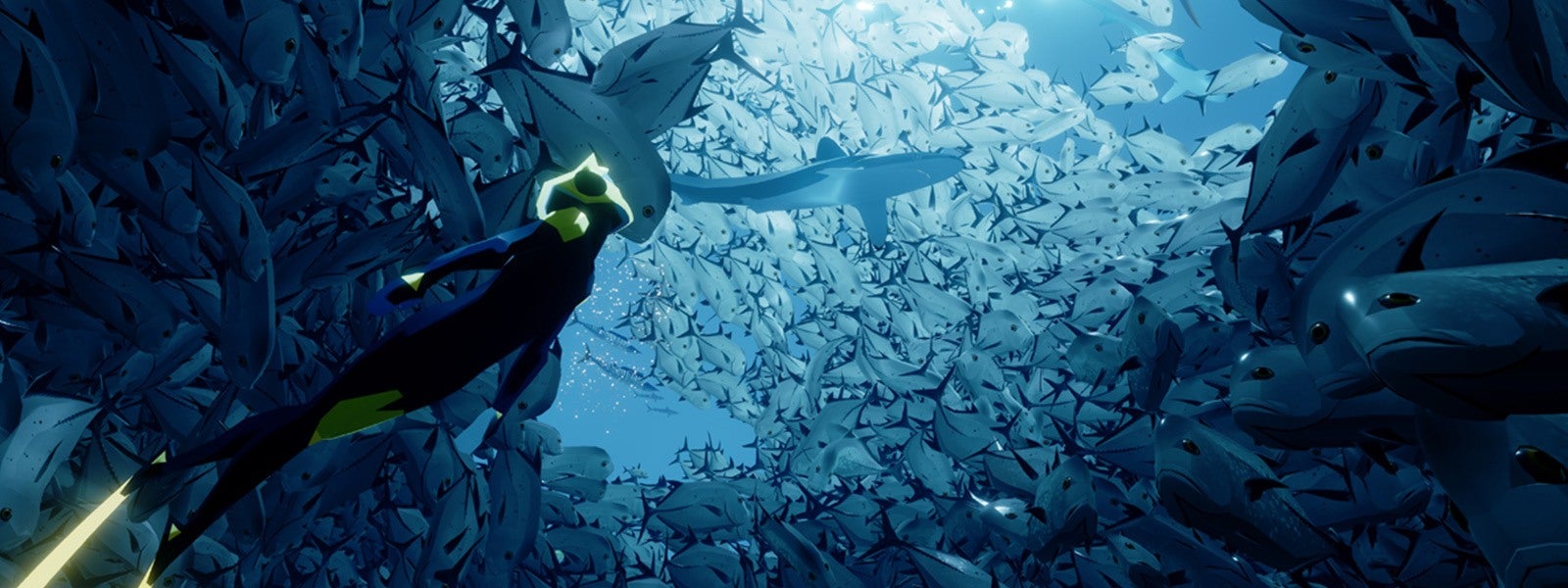 Landscape image of the game Abzu