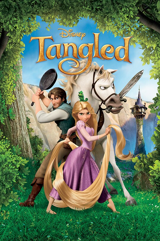 Poster for Tangled movie